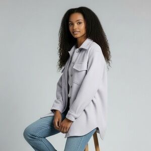 RD Style Light Purple Coat